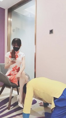 【美娜格格】cos调教-太监狗伺候格格 bf26784_HD绳艺资源网