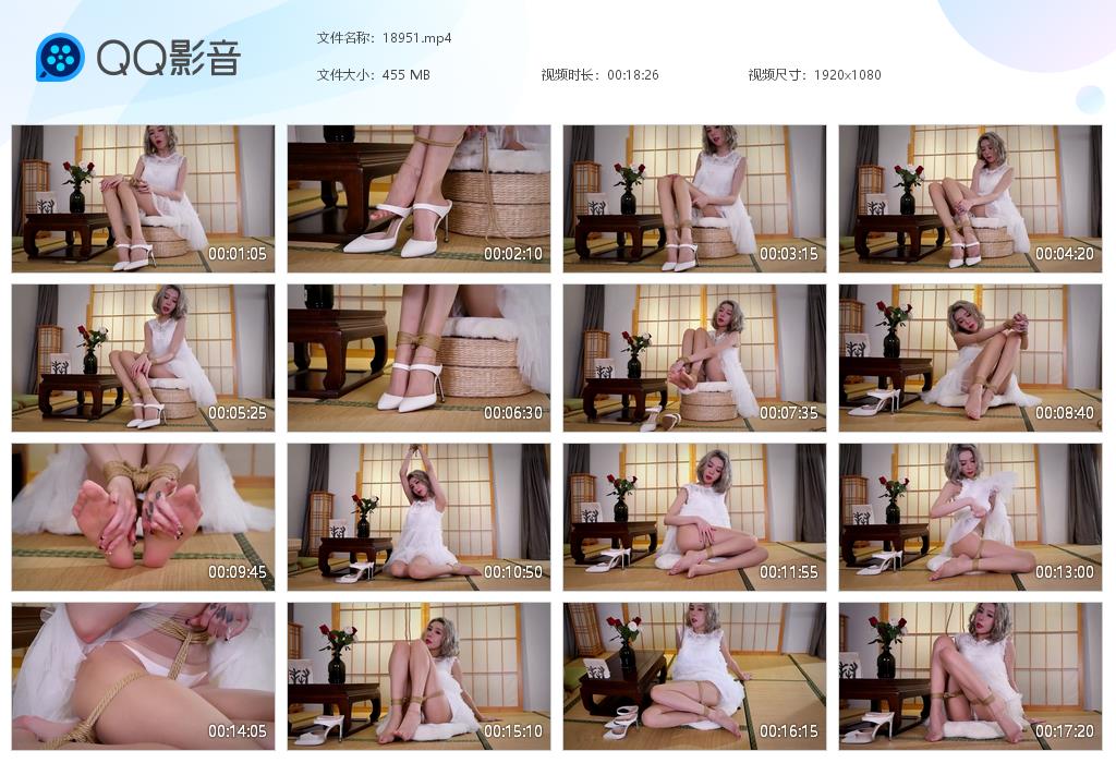 【丽柜美束】美束 情人结上兔子原声 B2272_HD绳艺资源网