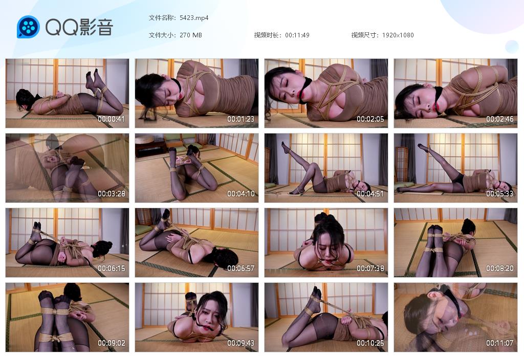 【丽柜美束】紧缚丰胸下_HD绳艺资源网